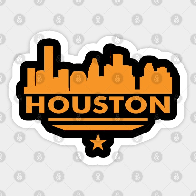 Houston Sticker by Litho